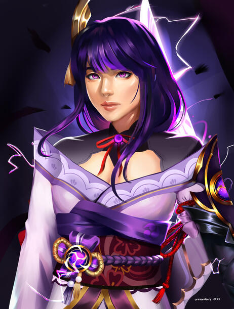 Raiden Shogun Fanart